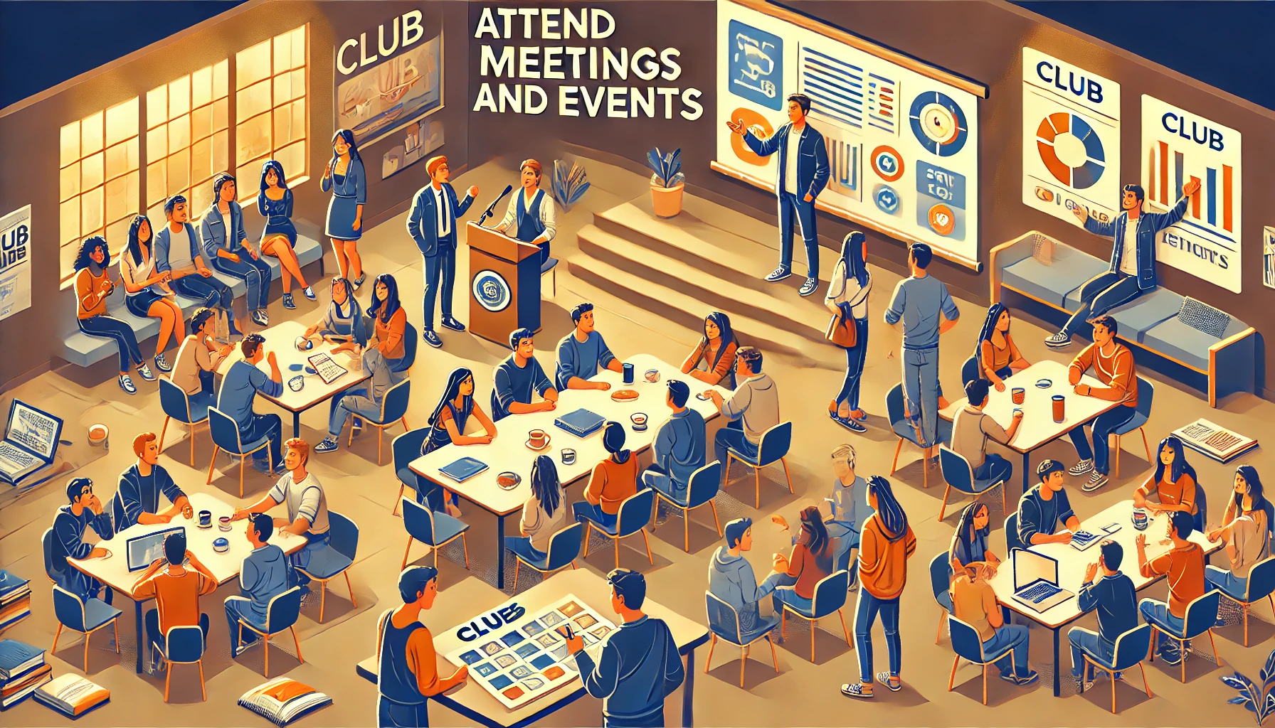 Attend Meetings and Events