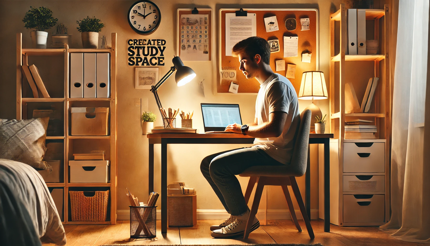 Create a Dedicated Study Space