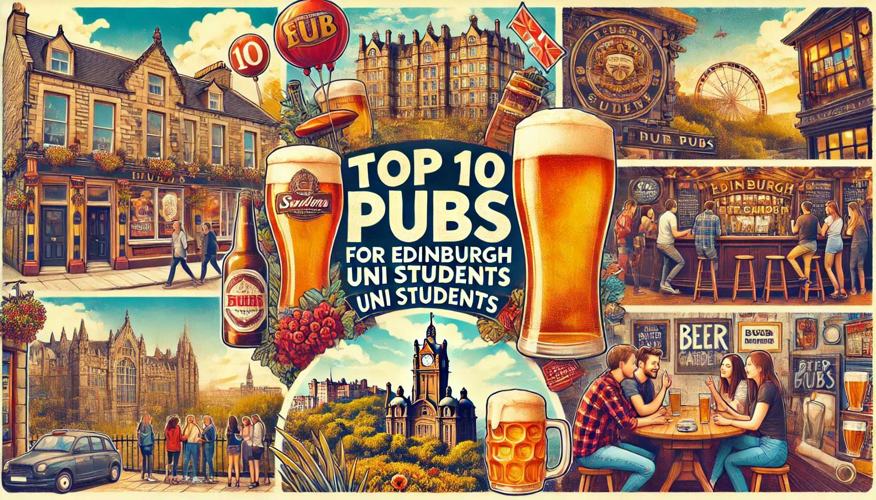 Top 10 Pubs for Edinburgh Uni Students